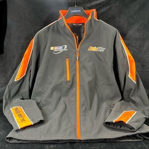 Autolite Conn Smythe Mens XL Boardroom Ecoapperal Jacket Black with Orange & Whi